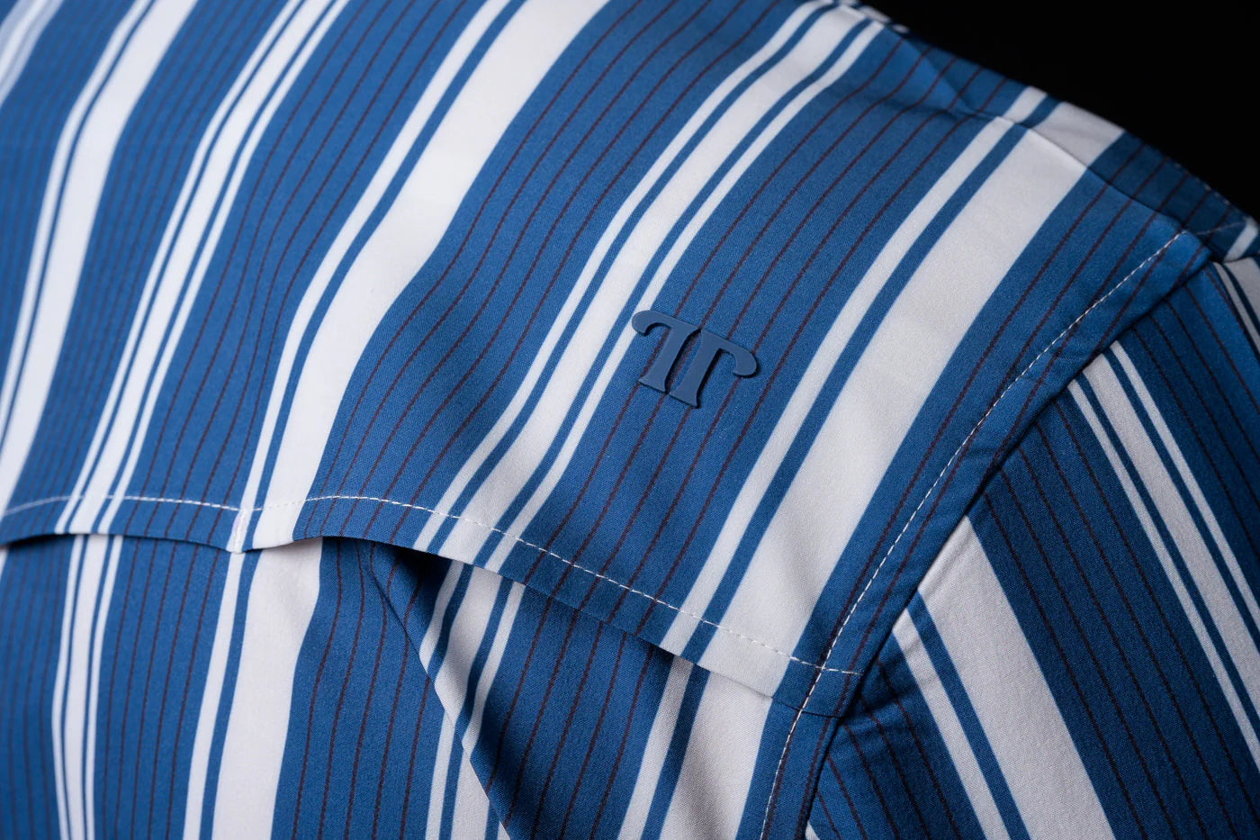 The Atlas in Blue - Long Sleeve Snap Shirt by Ferrell