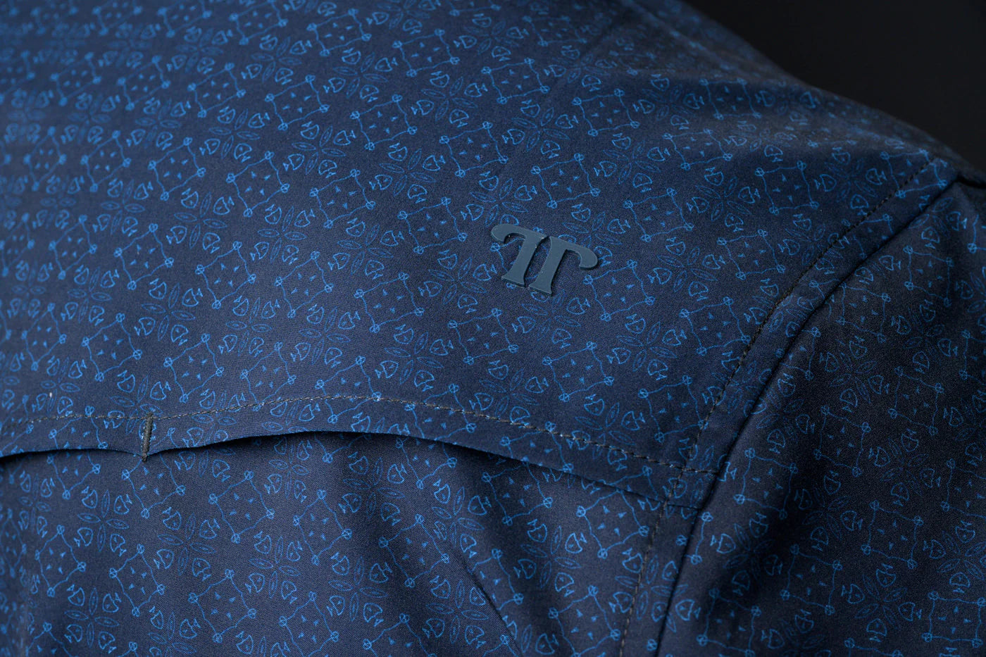 The Collin in Black- Long Sleeve Snap Shirt by Ferrell
