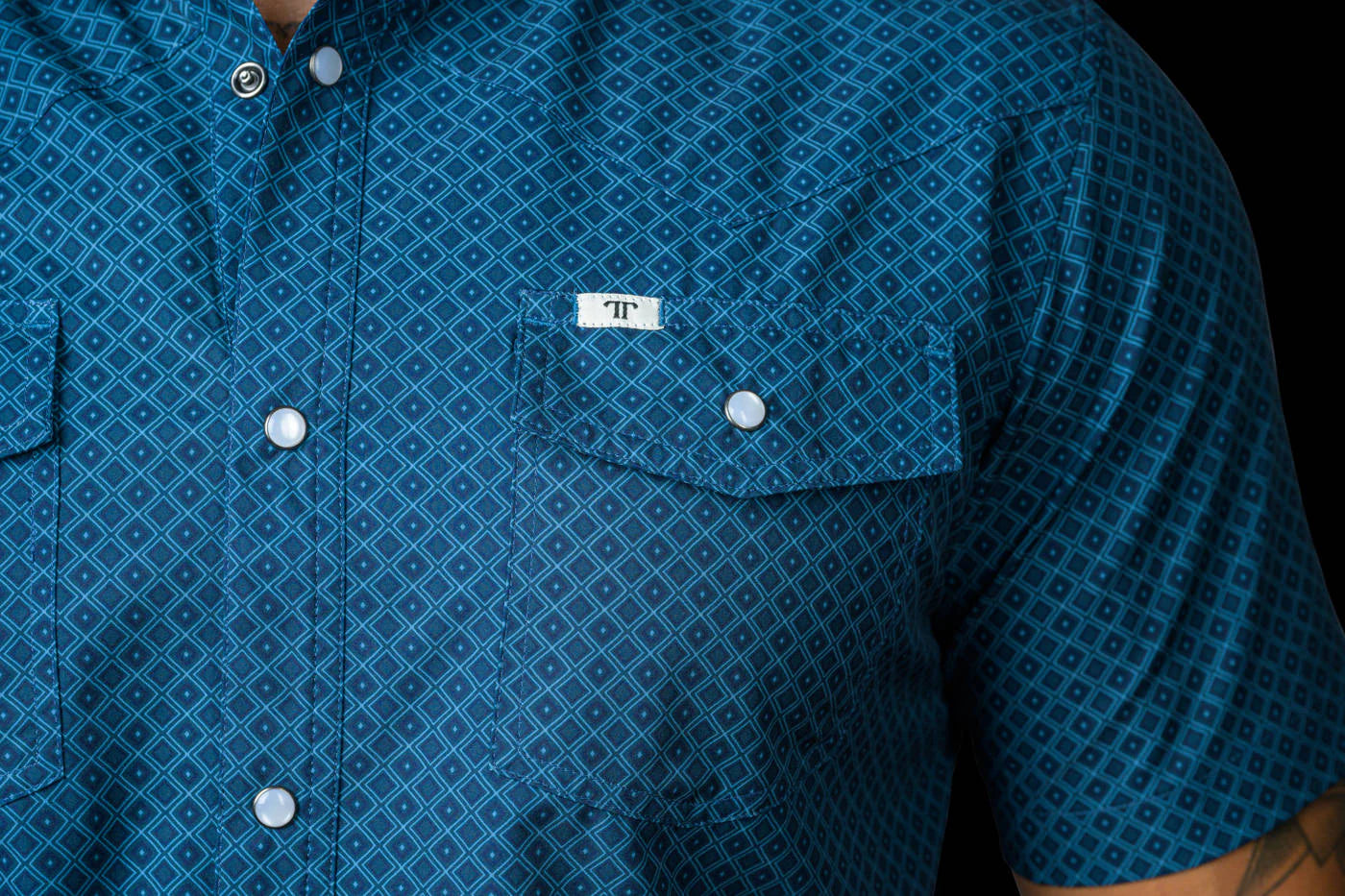 The Frost- Short Sleeve Snap Shirt