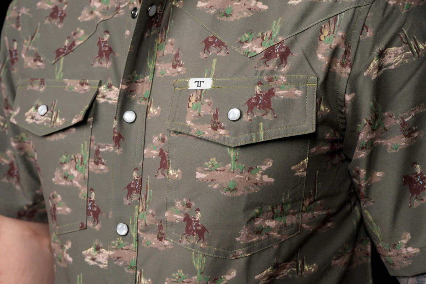 The Colt - Short Sleeve Snap Shirt by Ferrell