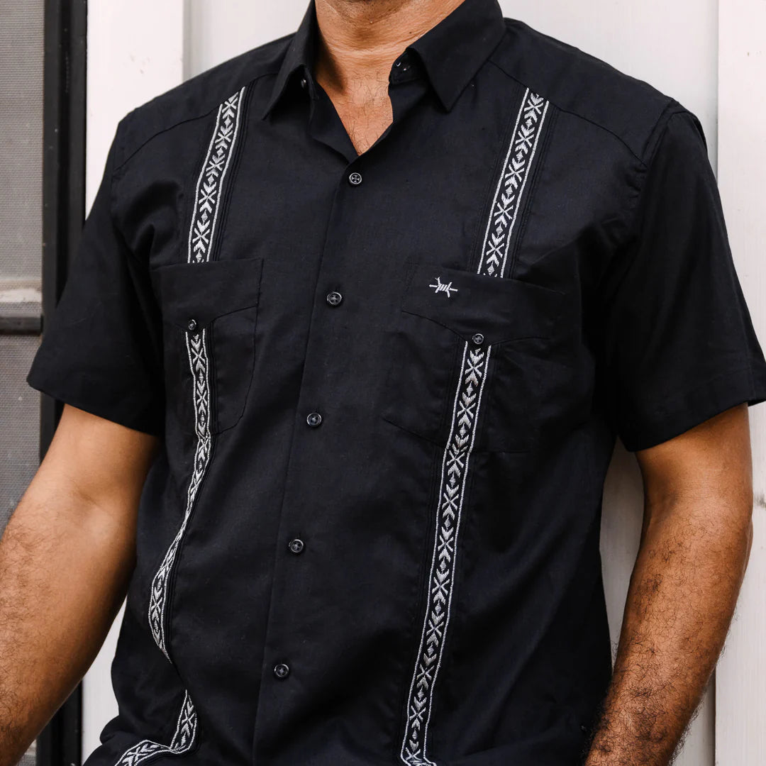 Tejas Guayabera - Diablo Plata By Texas Standard