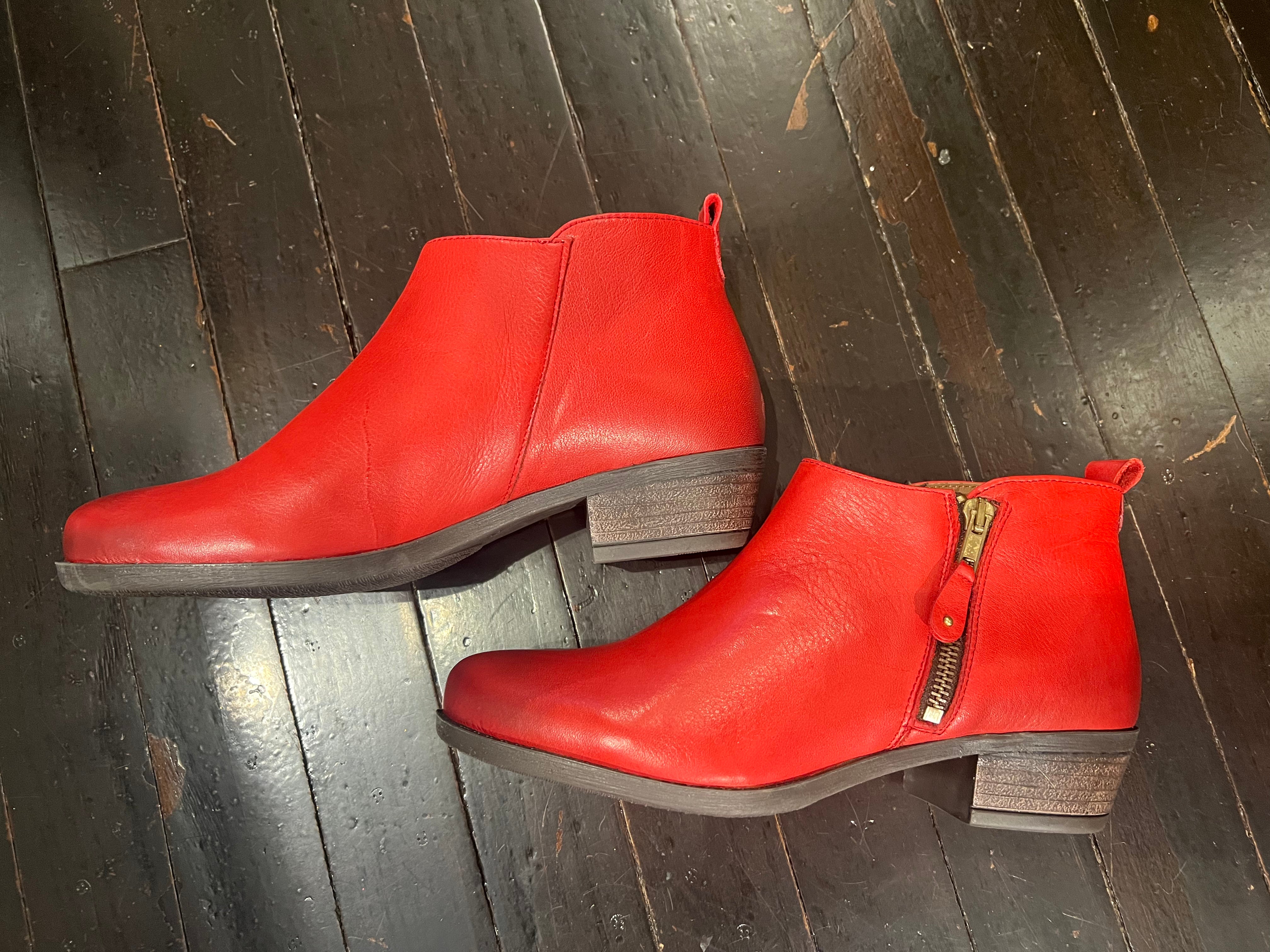 Eric Michael RED London Women's Boots