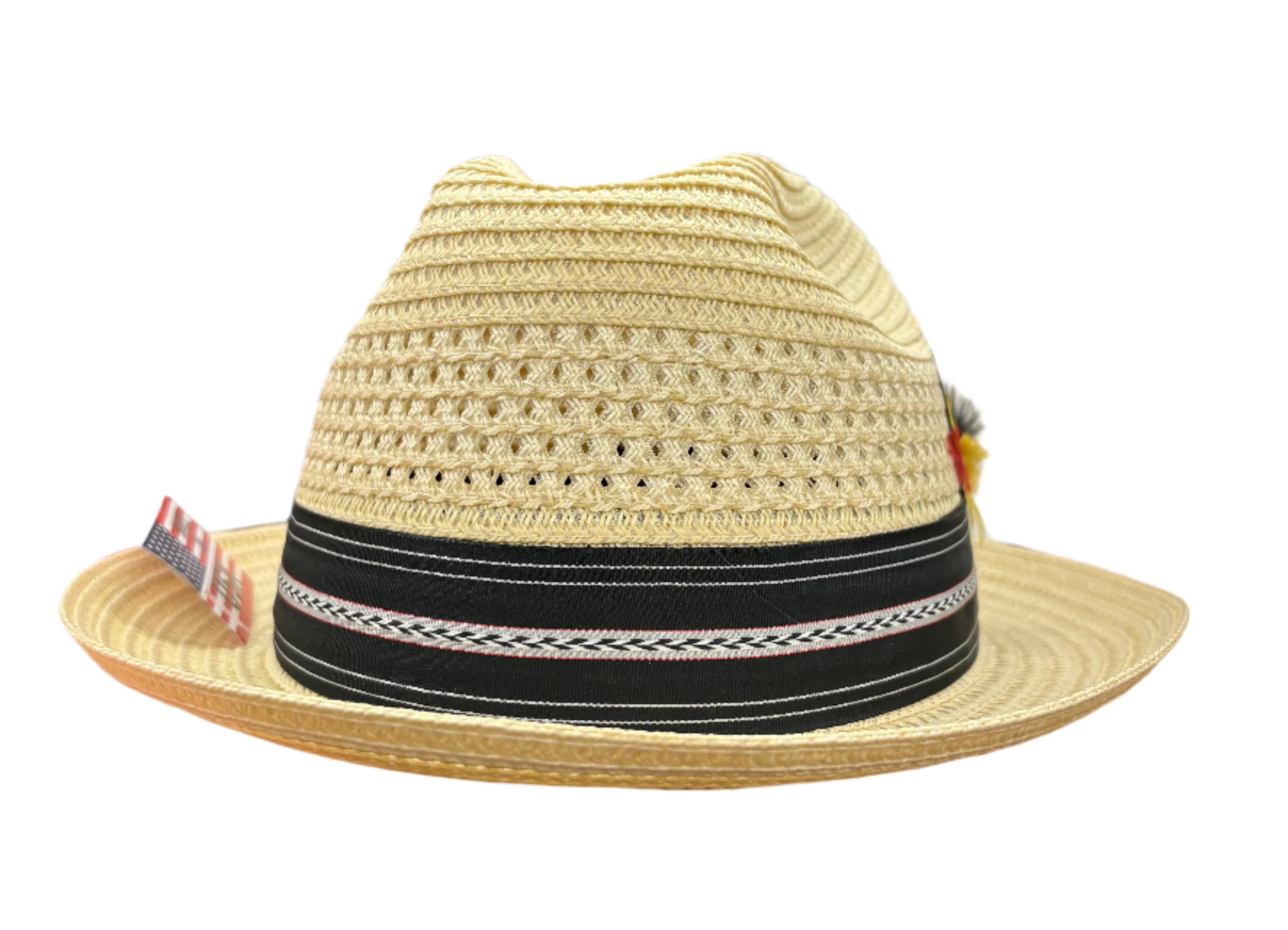 Pinzano Bamboo Eisenhower Milan Straw Hat