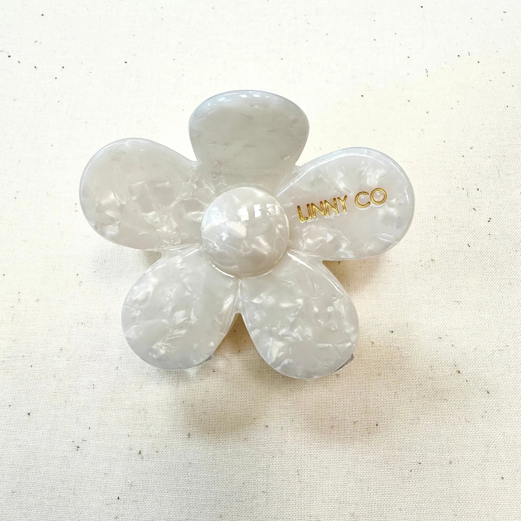 GIGI- Pearl White Hair Clip