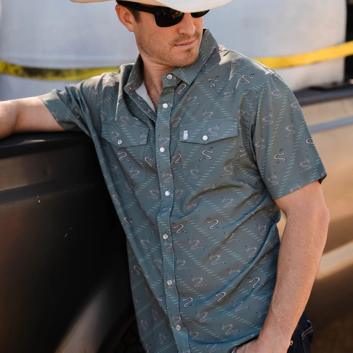 Raised by Coyotes Sidewinder Pearl Snap