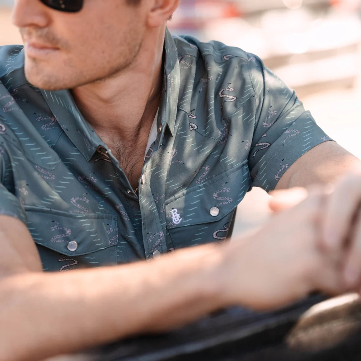 Raised by Coyotes Sidewinder Pearl Snap