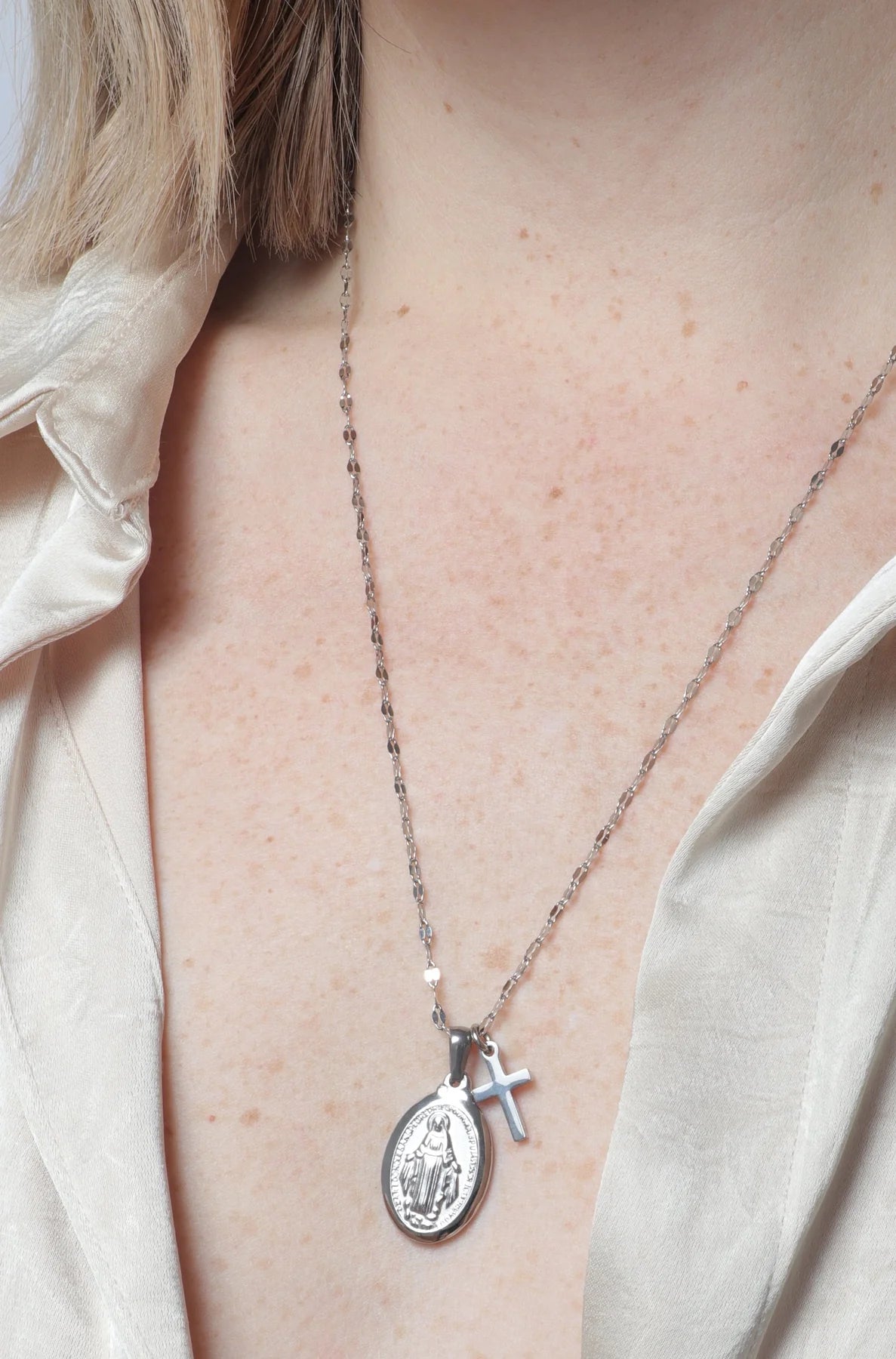 Miraculous Pendant- Silver