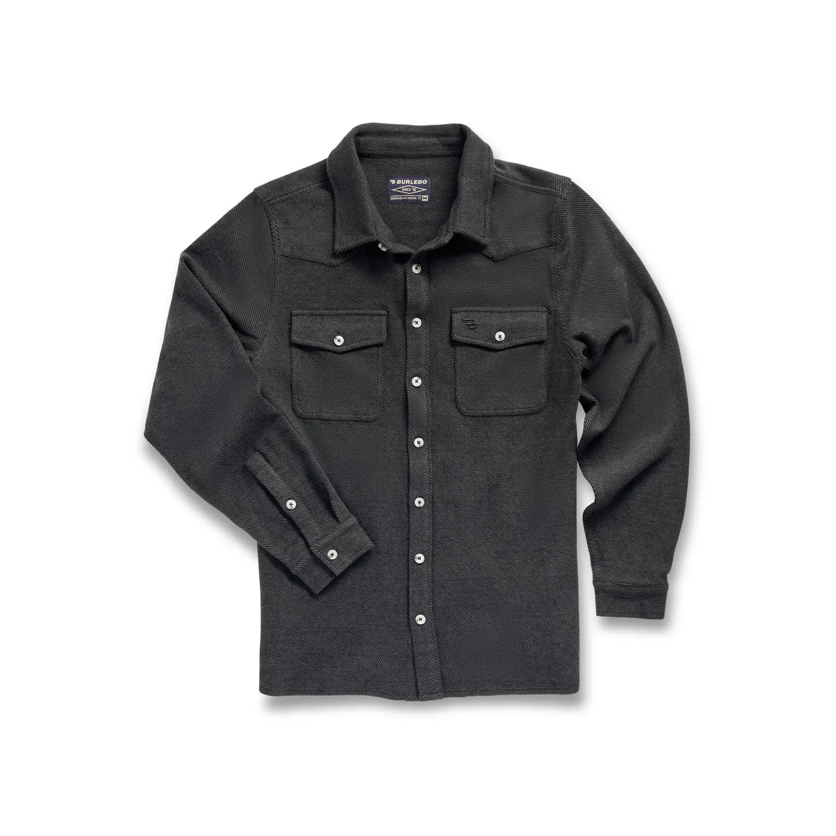 Long Sleeve - Austin Shirt - Heather Black