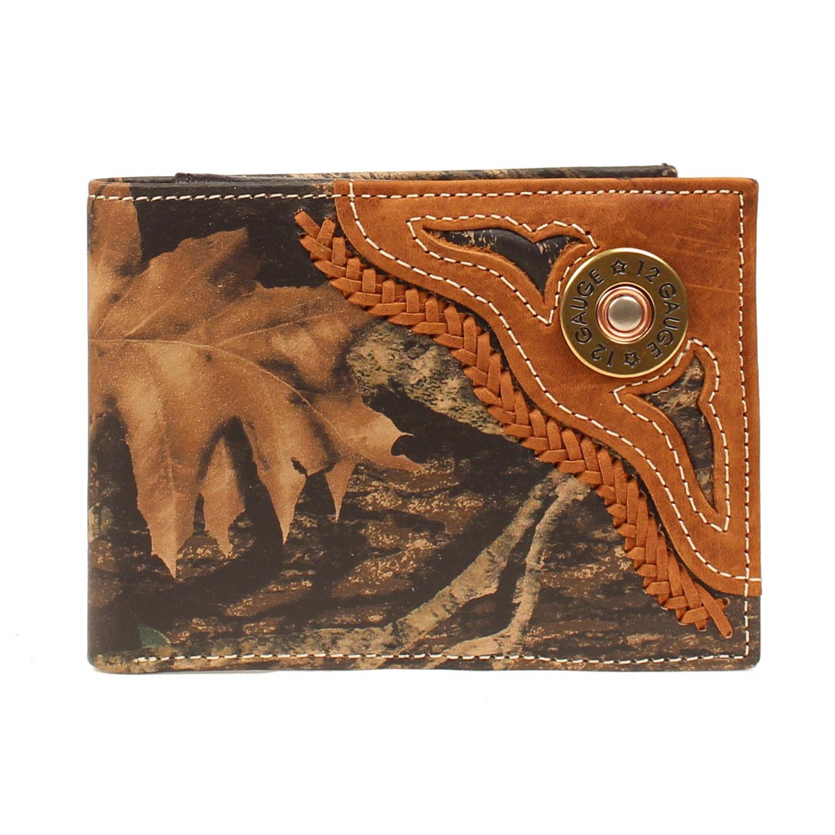 Men's Nocona Bi-Fold Flip Case Wallet
