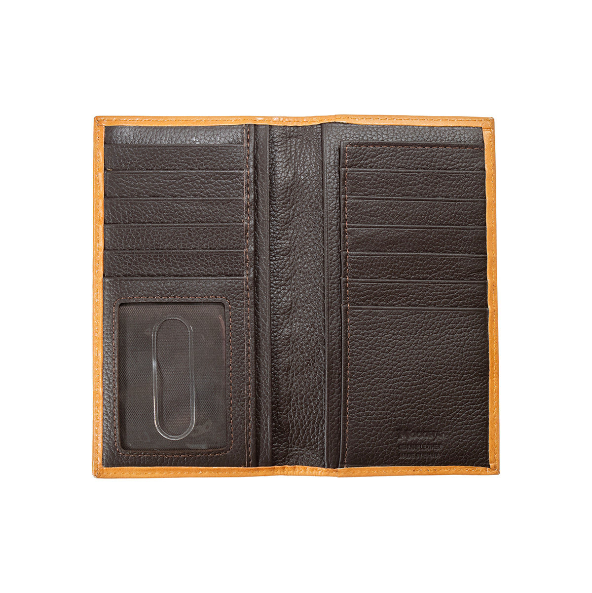 Nocona Men's Rodeo Floral Embossed Blue Wallet