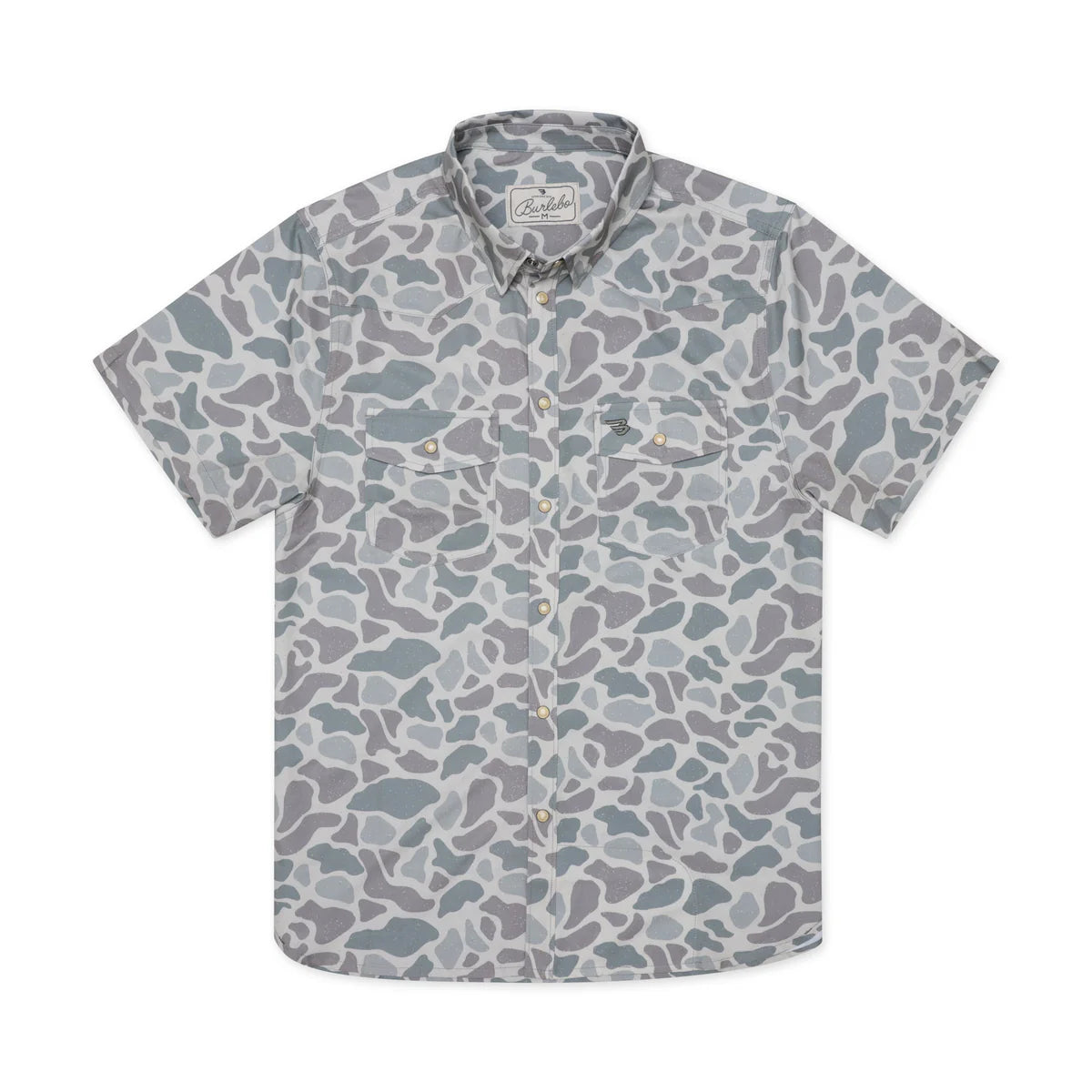 Performance Western Shirt By Burlebo - Classic Deer Camo