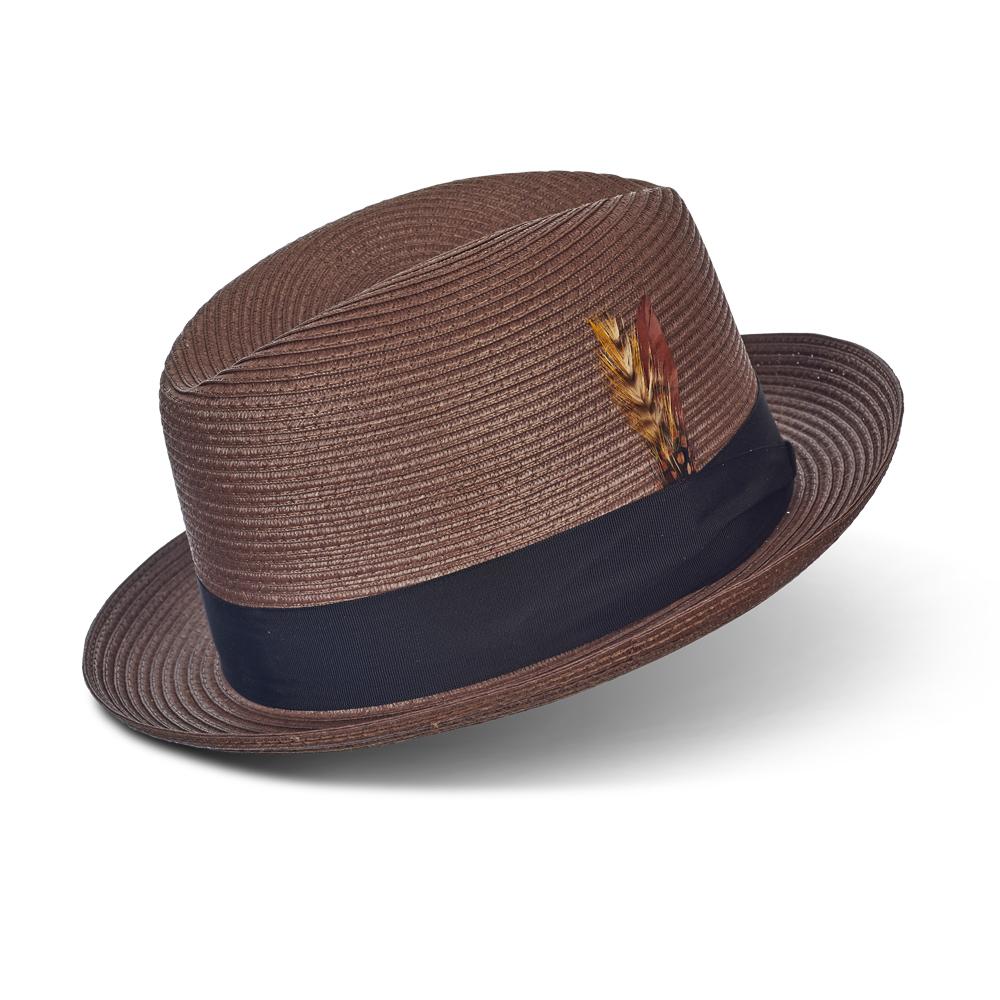 Pinzano Brown Milan Straw Hat