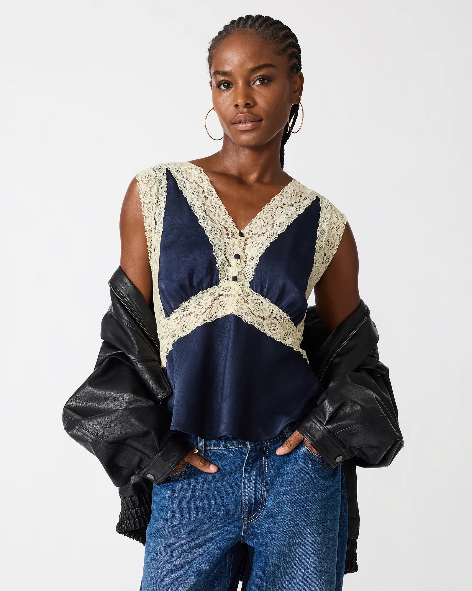 Elinor Top- Midnight