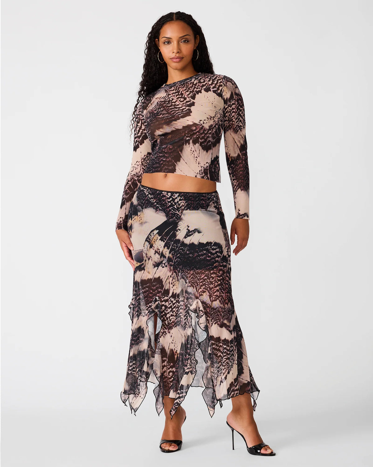 Sandy Knit Top- Moon Shadow