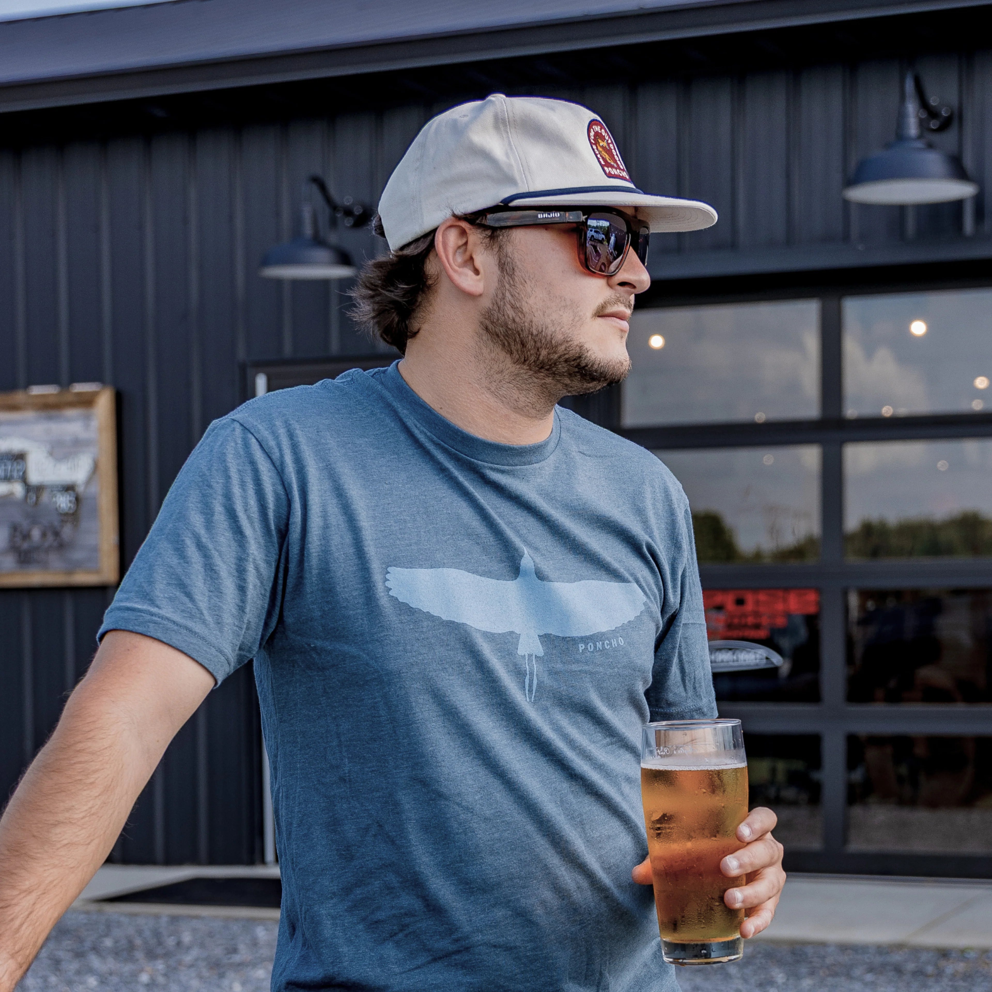 Sandhill Glider T-shirt By Poncho