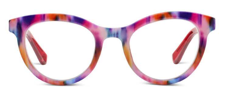 Tribeca Ikat/Red - Peepers Reading Glasses