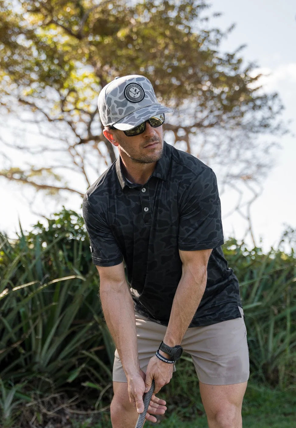 Circle Mallard - Classic Deer Camo Cap by Burlebo