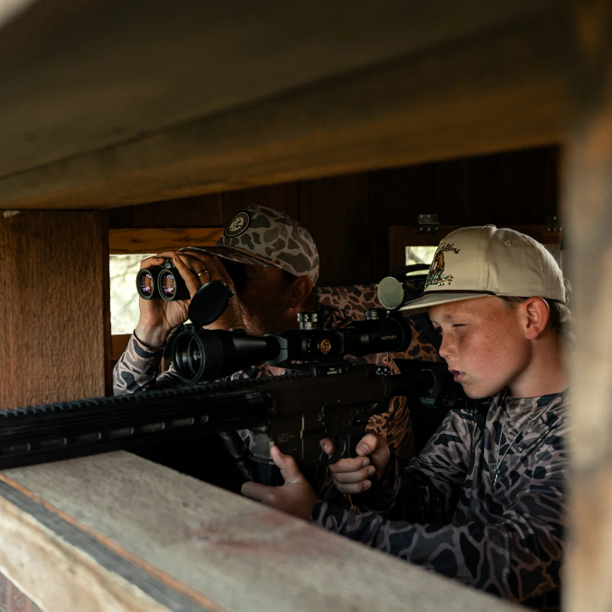 Circle Mallard - Classic Deer Camo Cap by Burlebo