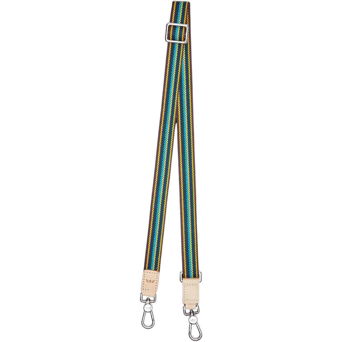 Kiwi Webbing Slim Crossbody Strap