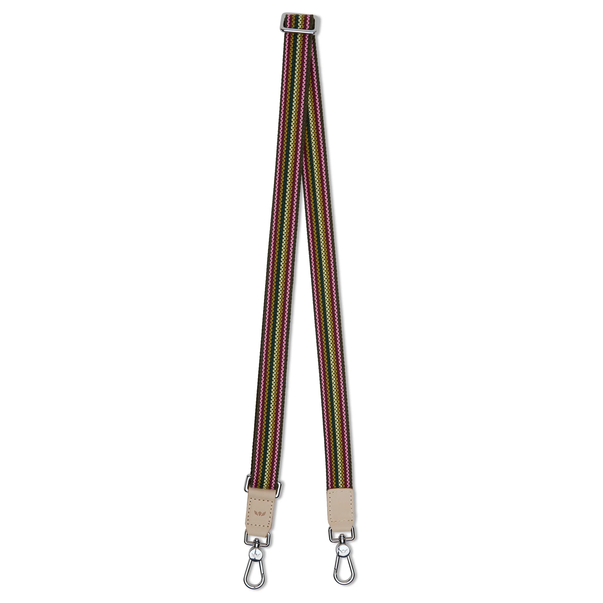 Slim Crossbody Strap 25mm Olivo Webbing