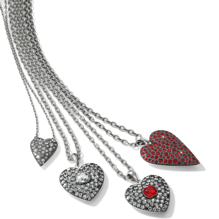 Adela Heart Convertible Necklace-Siam