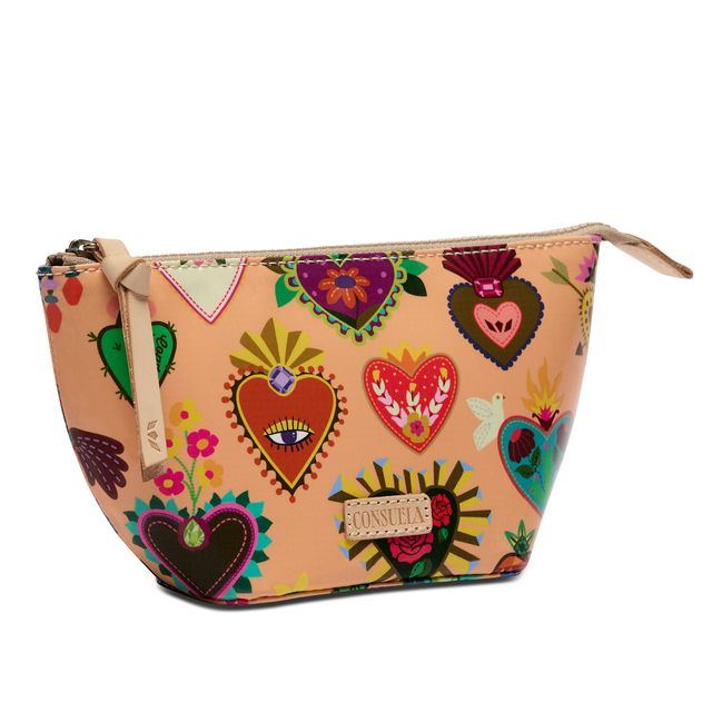 Peach Medium Cosmetic Tool Kit