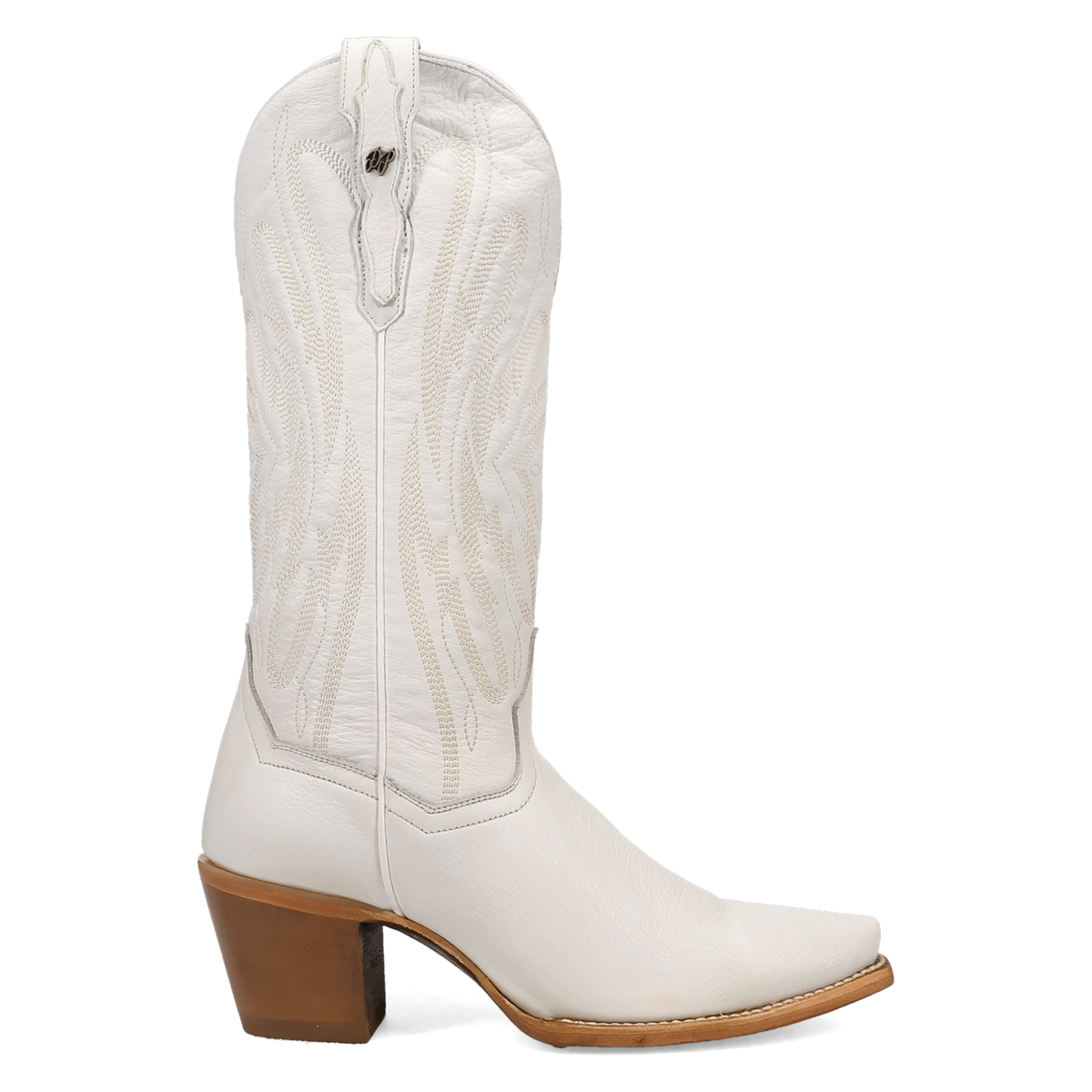Mila White Cowgirl Boot by Dan Post