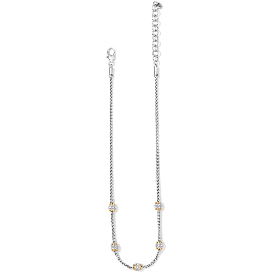 Meridian Petite Short Necklace-Silver/Gold