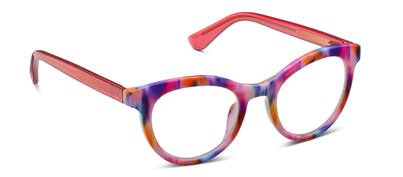 Tribeca Ikat/Red - Peepers Reading Glasses