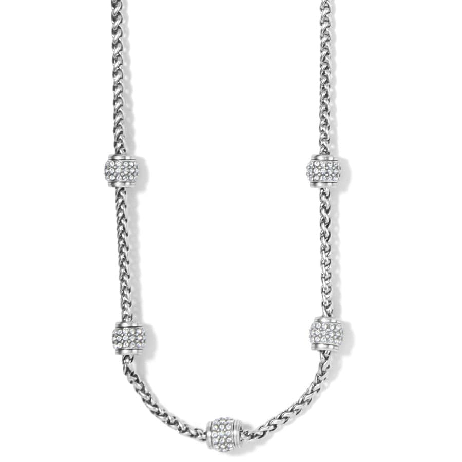 Meridian Petite Short Necklace-Silver