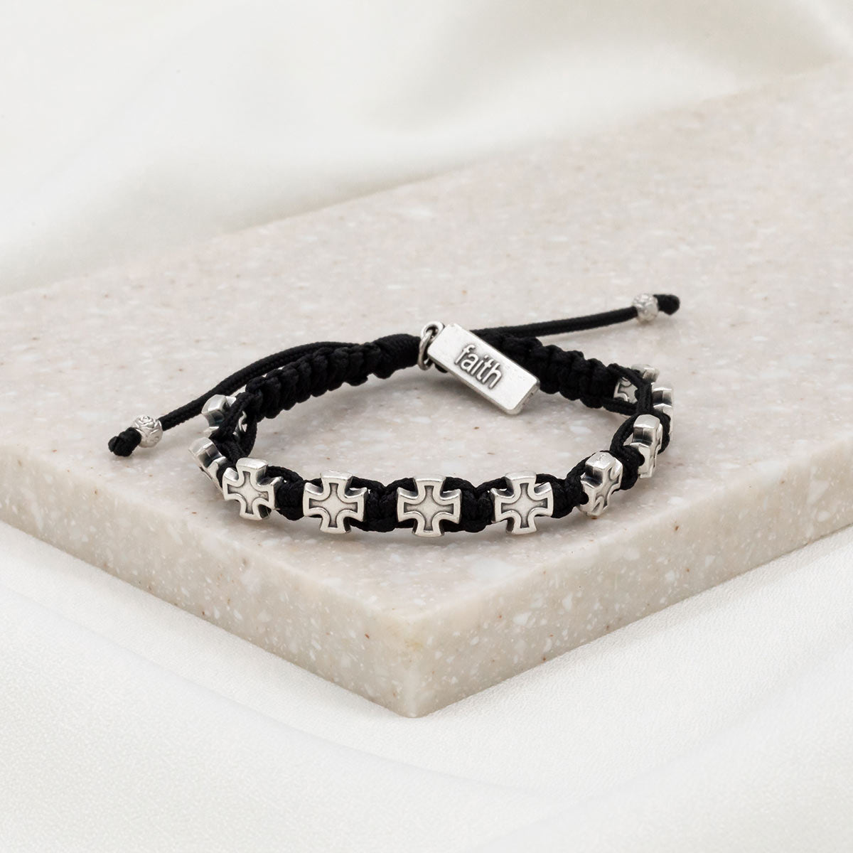 Faith Blessing Bracelet/Silver
