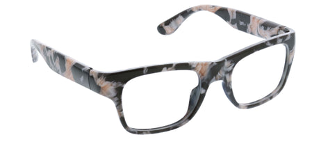 Juniper Focus Black Marble - Peepers Reading Glasses