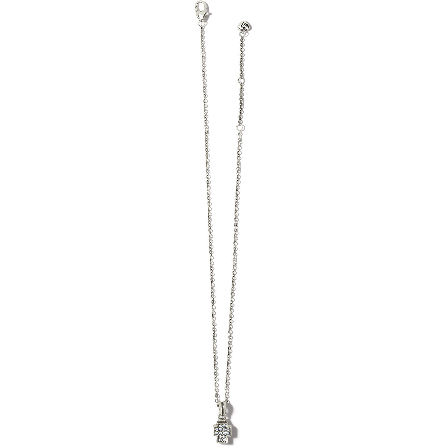 Meridian Zenith Cross Necklace/SILVER