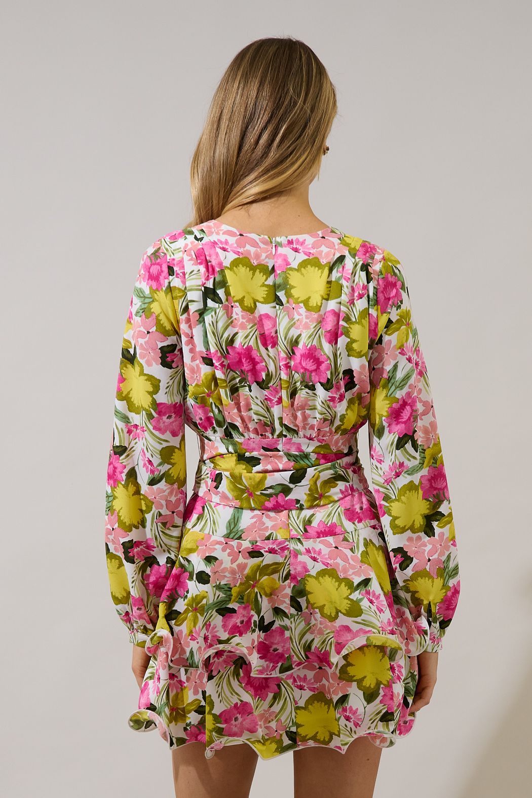 Garden Party Bloom Mini Dress