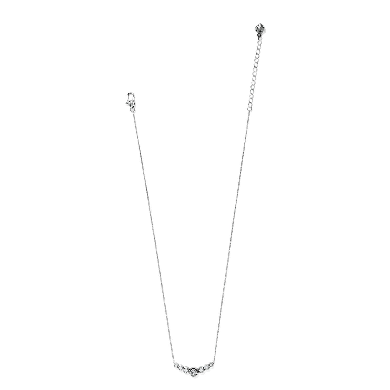 Illumina Celeste Bar Necklace/Silver