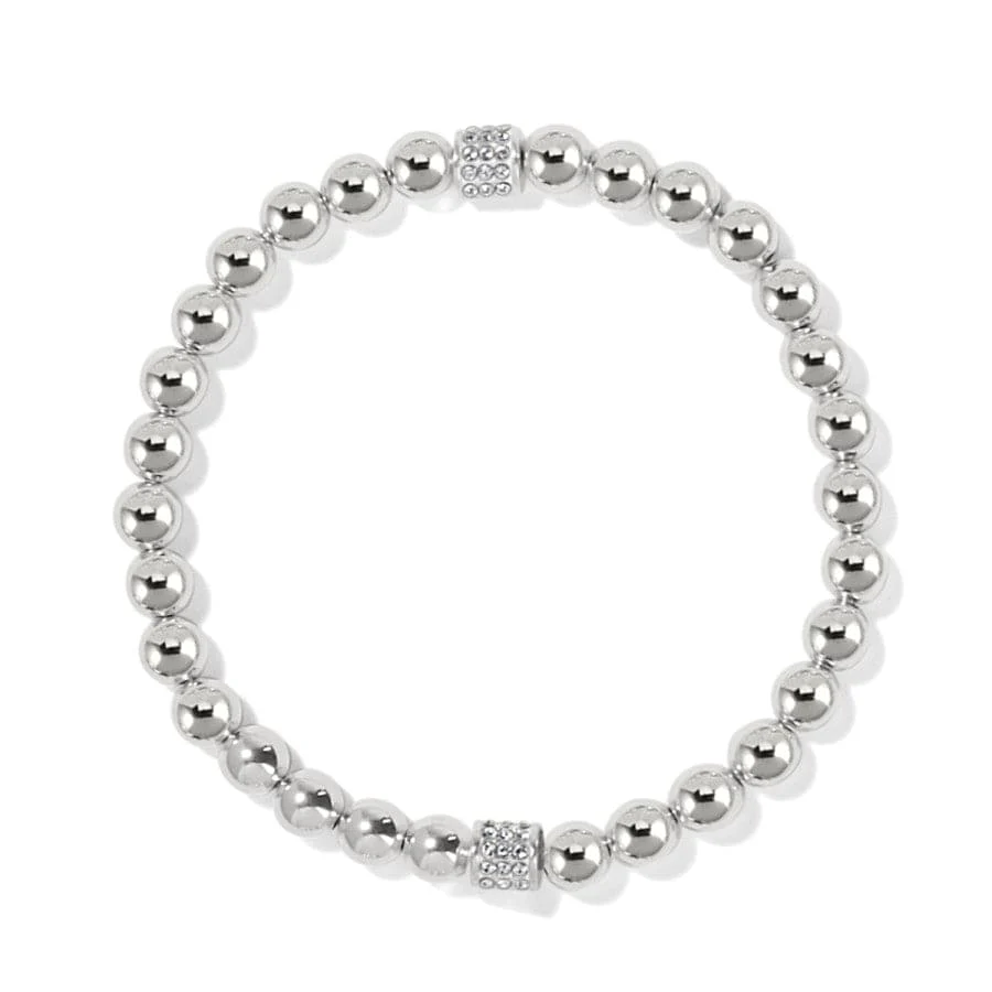 Meridian Petite Stretch Bracelet / Silver