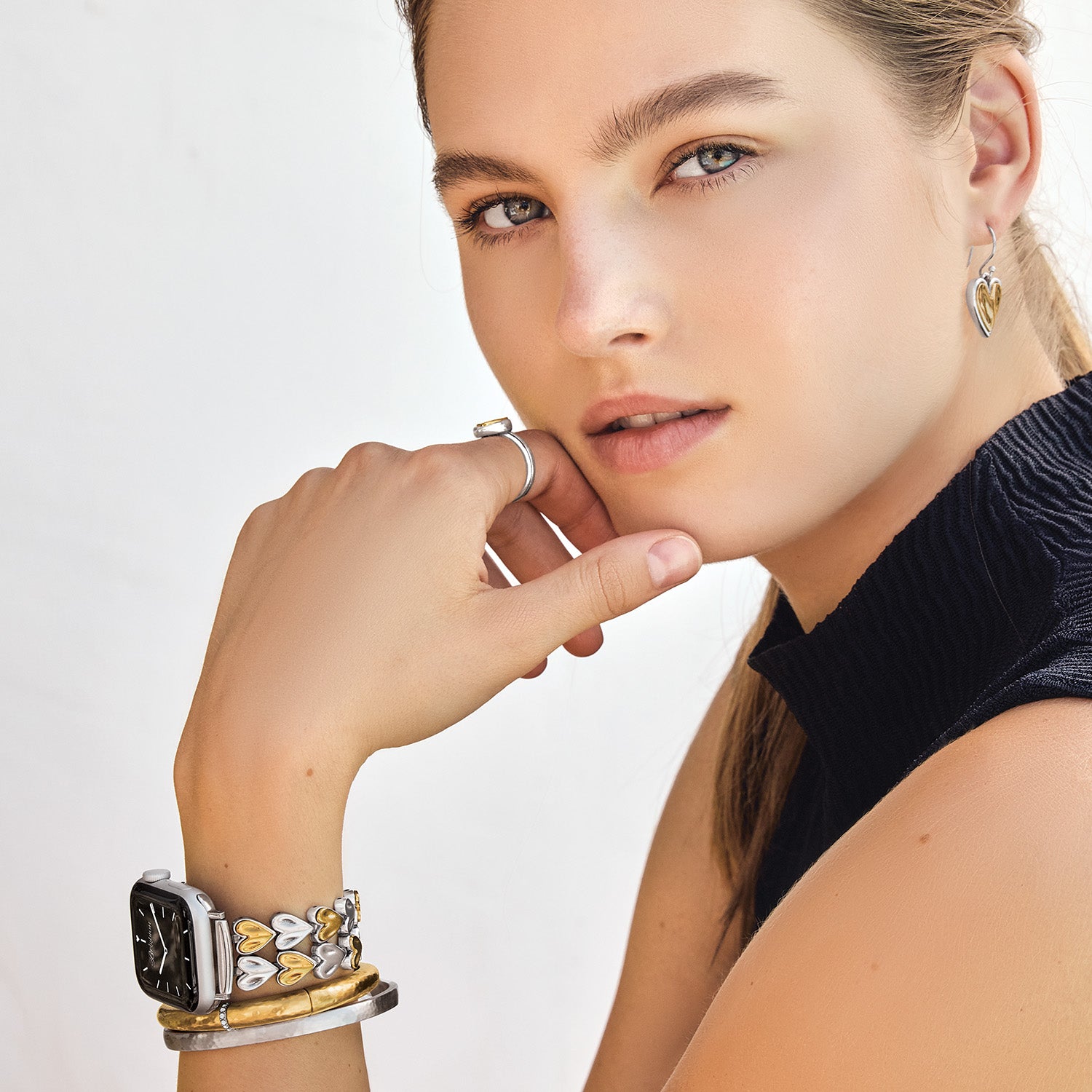 Cascade Heart Watch Band