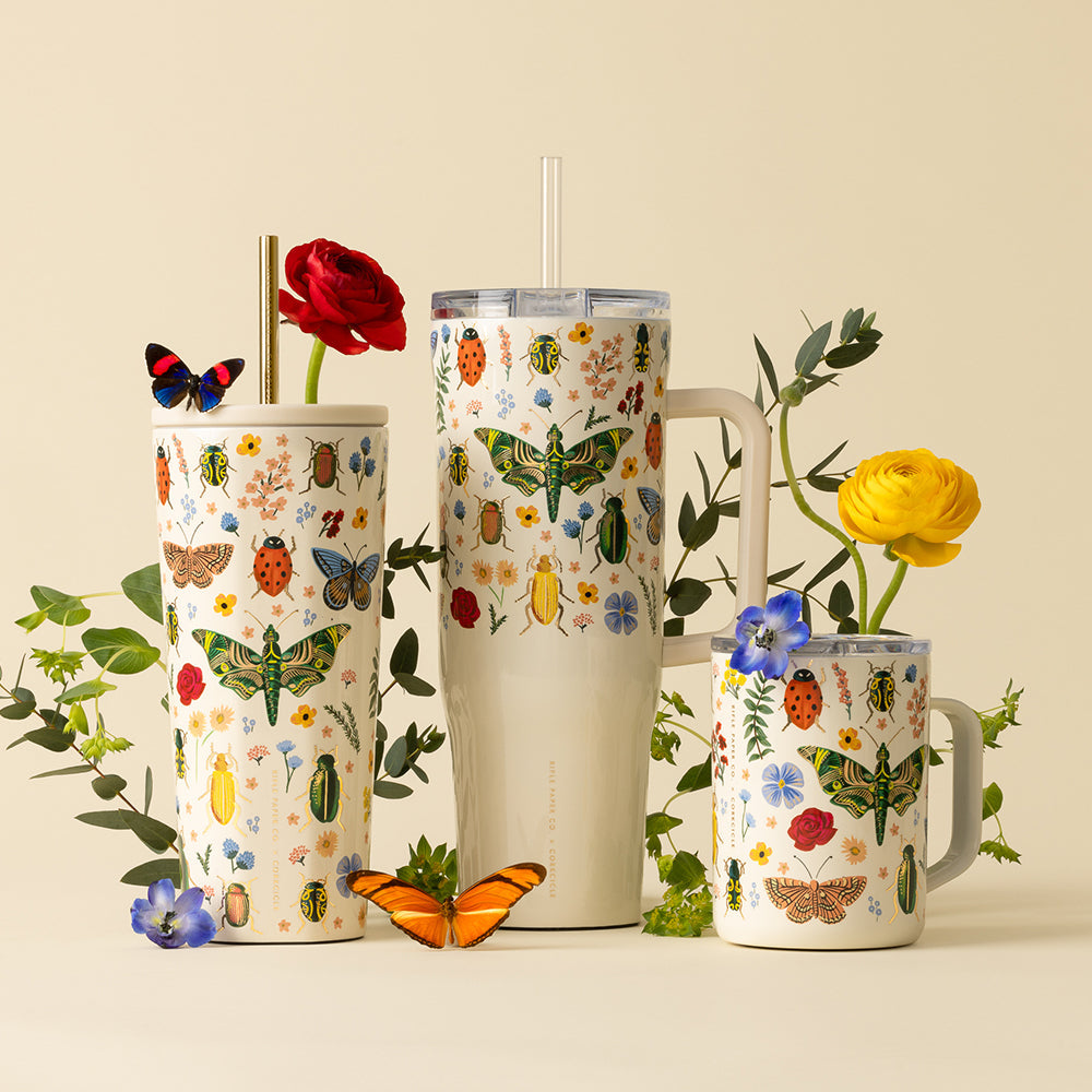 Corkcicle Rifle Paper Co. Leakproof 22oz Cruiser/Garden Party