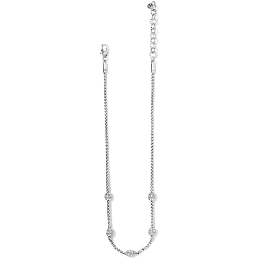 Meridian Petite Short Necklace-Silver