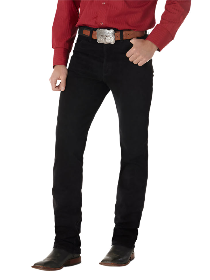 Cowboy Cut Silver Edition Slim Fit Jean in Black