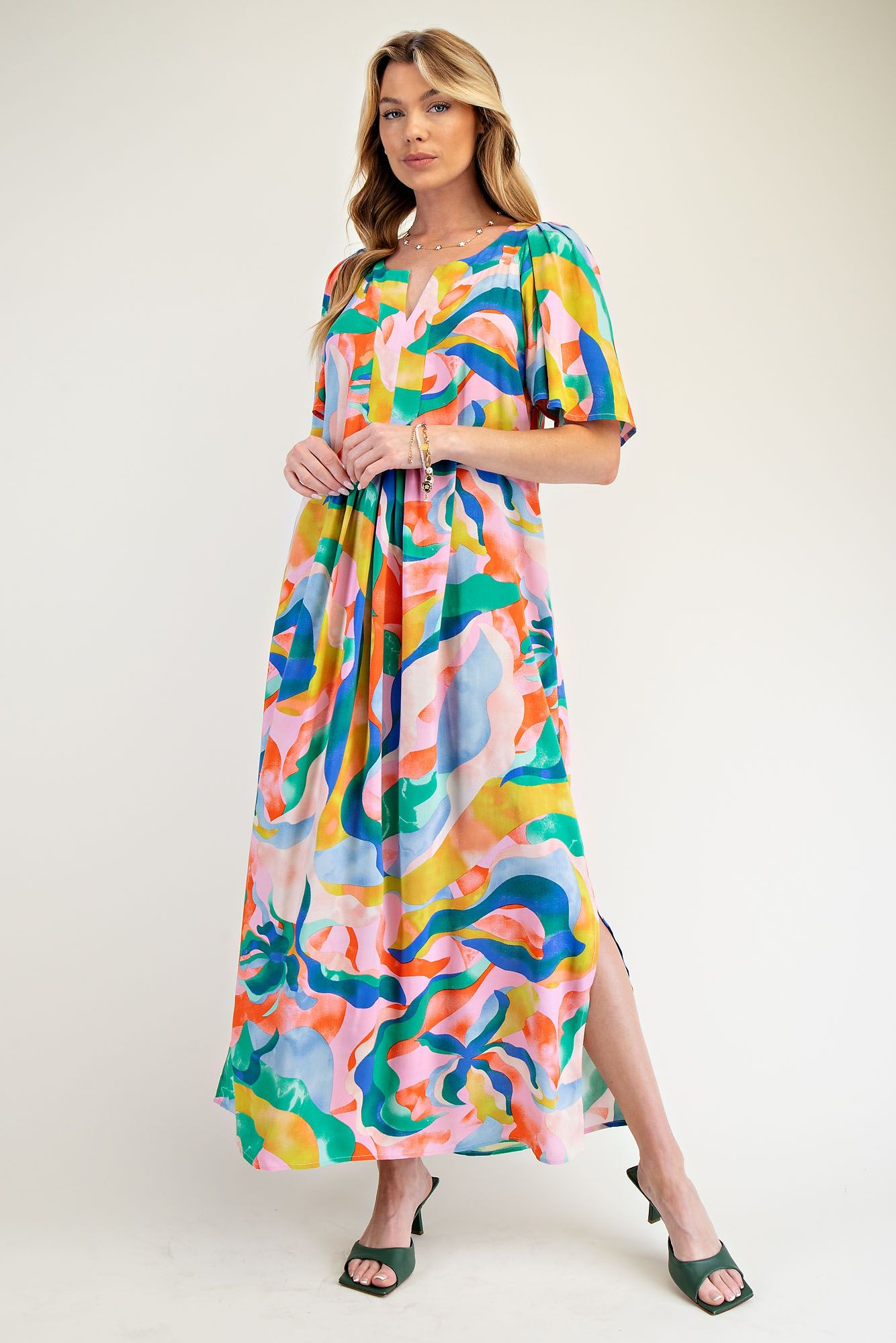 Artful Escape Printed Maxi