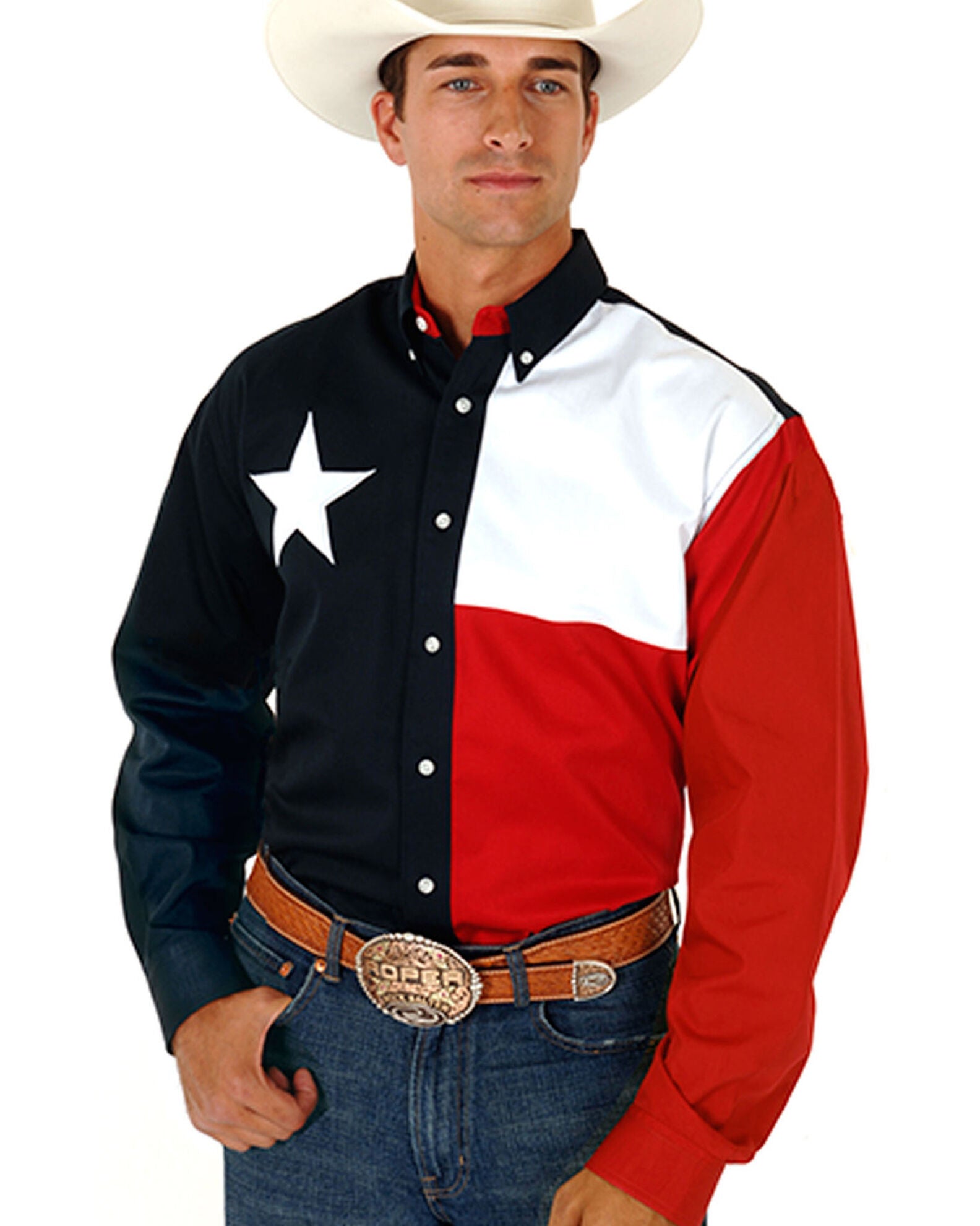 Texas Flag Long Sleeve Shirt