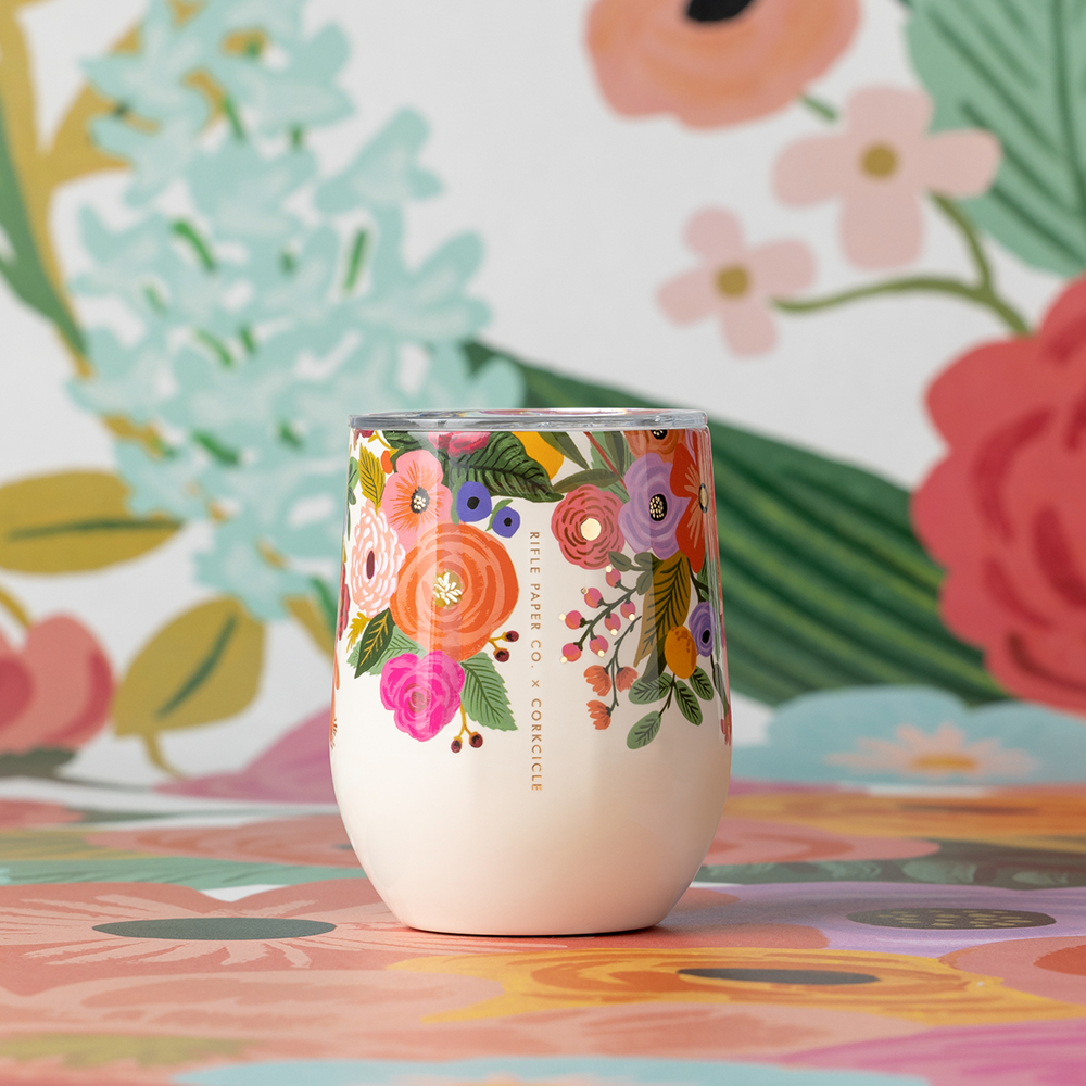 Corkcicle Rifle Paper Co. Stemless 12oz/Garden Party