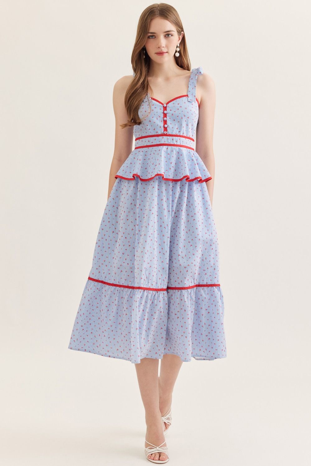 Picnic Charm Midi Dress