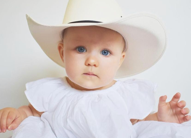 Children's Western Straw Hat