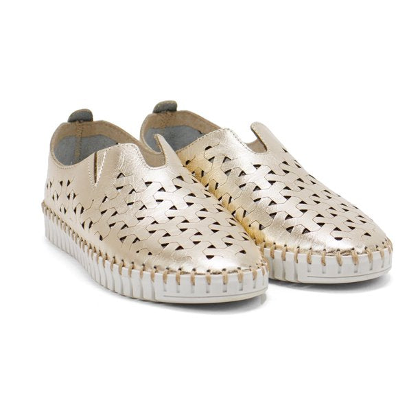 Eric Michael Inez Sneakers- Gold