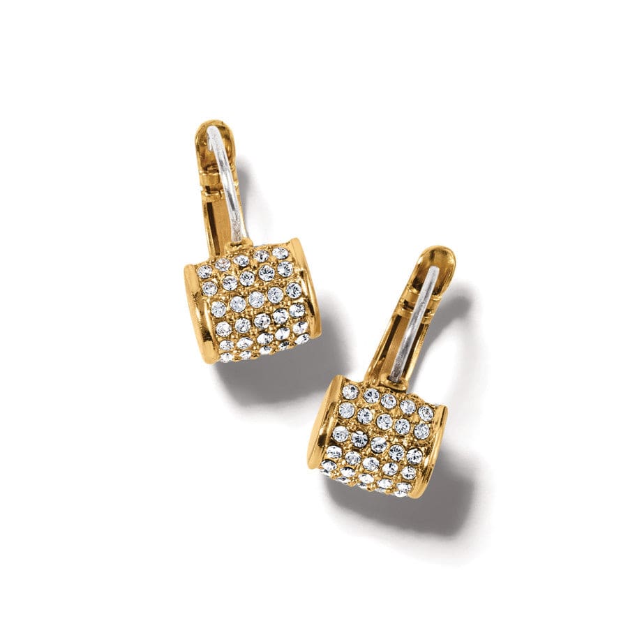 Meridian Leverback Earrings-Gold