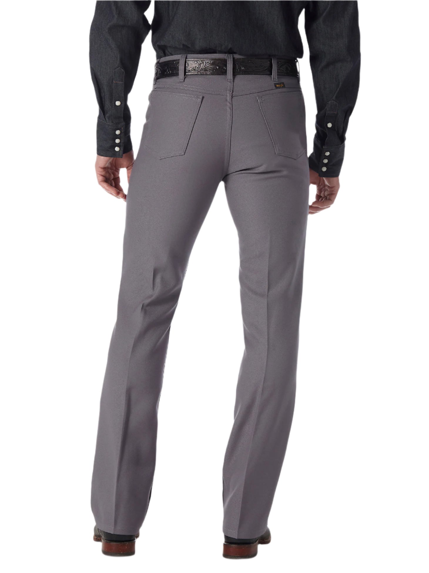 Wrangler Men's Wrancher Gray Dress Pants