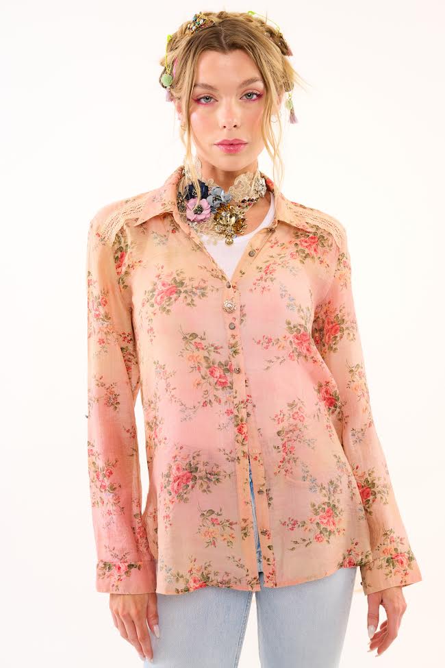 Olivia Rose Button Front Shirt