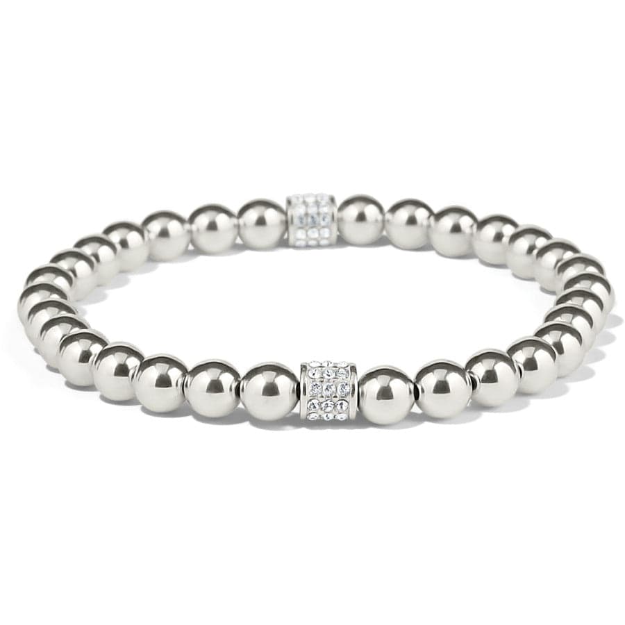 Meridian Petite Stretch Bracelet / Silver